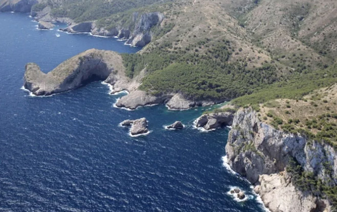 Mani Rent Boats ruta